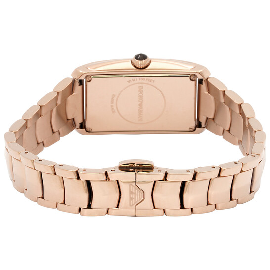 Emporio Armani Swiss Made Quartz Diamond White Dial Ladies  display picture 1