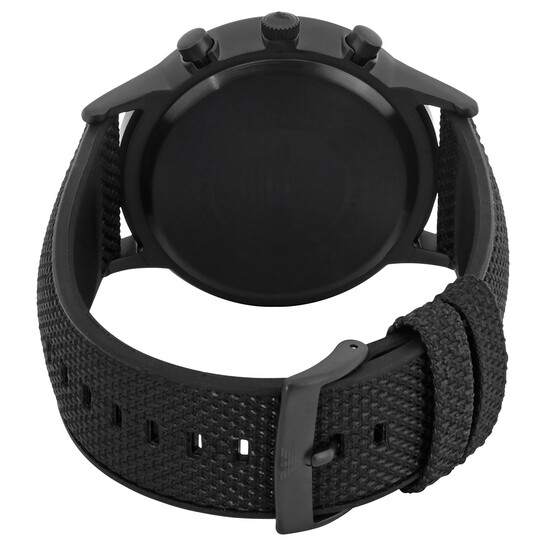 Emporio Armani Renato Chronograph Quartz Black Dial Men's Watch
