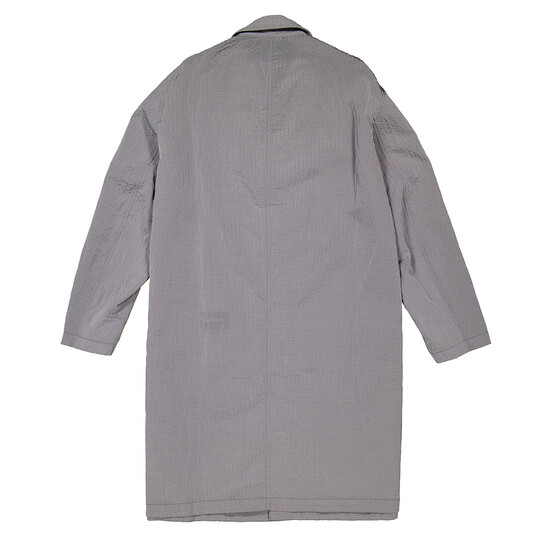 Emporio Armani Single-Breasted Textured Trench Coat, Brand