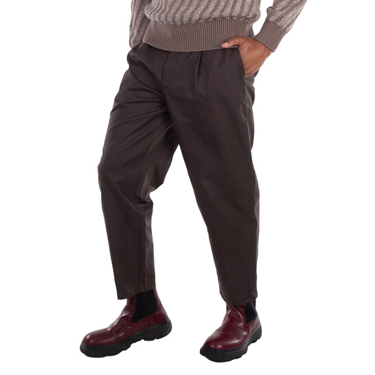 Emporio Armani Straight-Leg Cotton Pants, Brand Size 50 (US