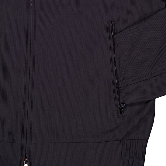Emporio Armani Stretch Nylon Cannete-Effect Louson Jacket