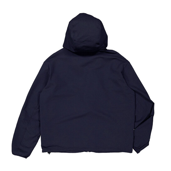 Emporio Armani Technical-Seersucker Hooded Blouson, Brand Size 52