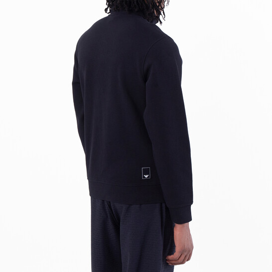 Emporio Armani Waffle Jersey Full-Zip Sweatshirt Emporio Armani Waffle Jersey Full-Zip Sweatshirt - 546x546 Image #3