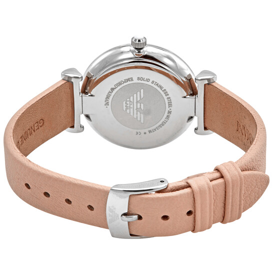 Emporio Armani Quartz Mother of Pearl Dial Ladies Watch and