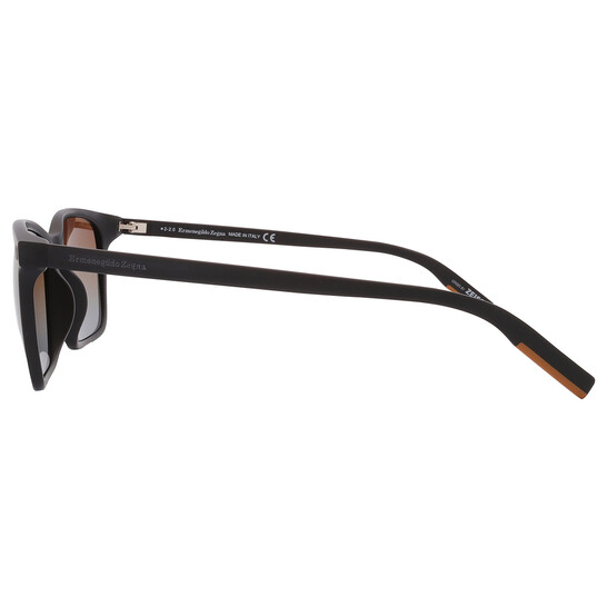 Zegna Ermenegildo Zegna Brown Gradient Rectangular Men's