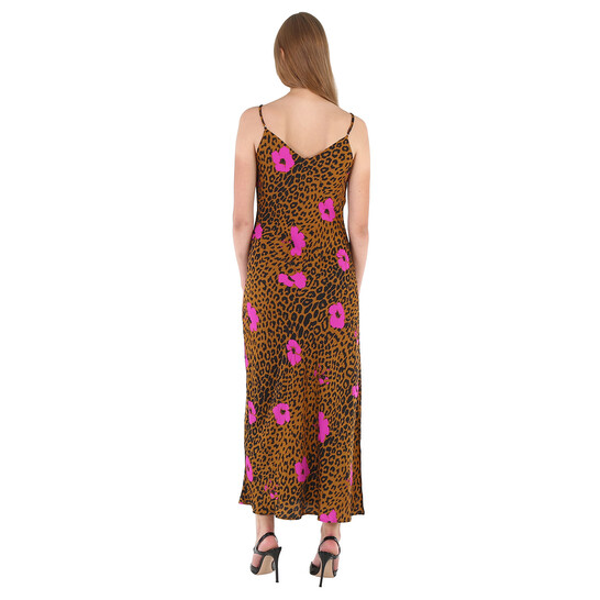 Essentiel Ladies Shelly Leopard Print Slip Midi Dress - 546x546 Image #5