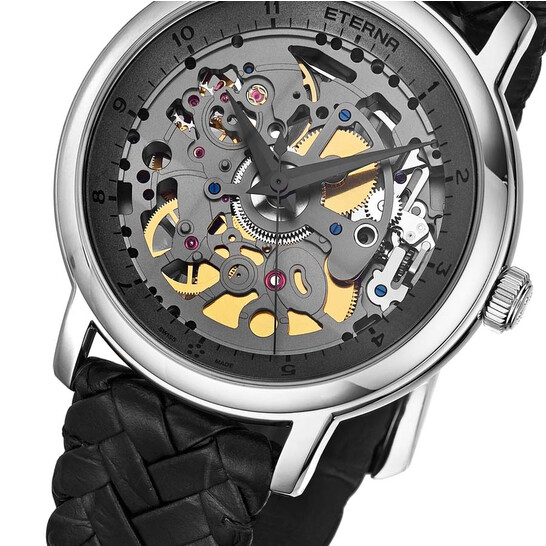 Eterna Skeleton Special Edition 1856 Hand Wind Anthracite