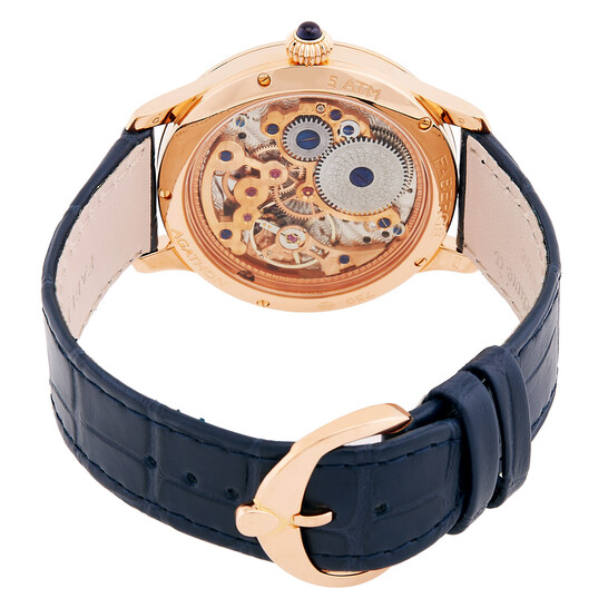 Faberge Agathon Hand Wind Silver Dial Men's Watch FAB-212