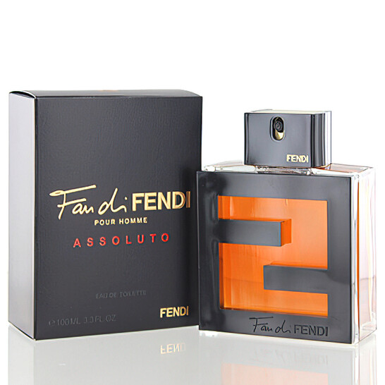 Fendi Fan Di Fendi Pour Homme Assoluto / Fendi EDT Spray 3.3 oz