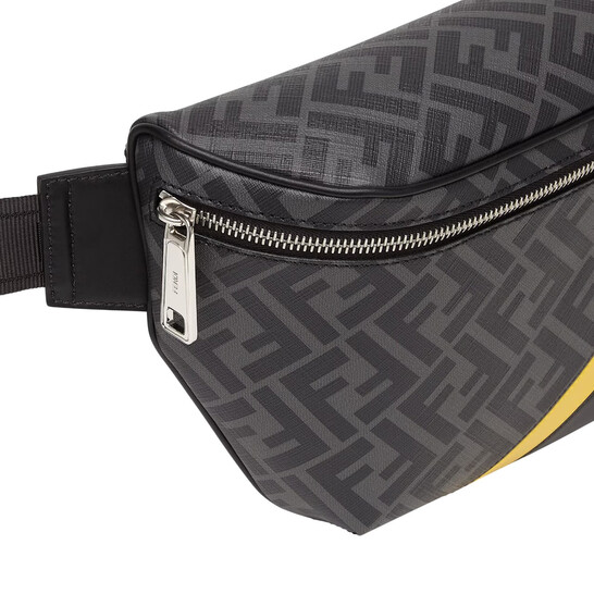Fendi FF Fabric Diagonal Belt Bag 7VA562-ALKA-F0R2A