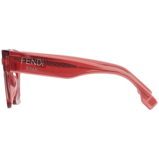 サングラス FENDI Woman Sunglasses Burgundy FE40101I 81f FENDI: sunglasses in acetate - Burgundy | Fendi sunglasses