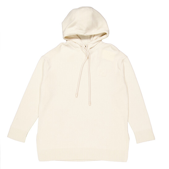 Fendi Cahsmere Blend Hooded Sweater, Brand Size 46 ( US Size