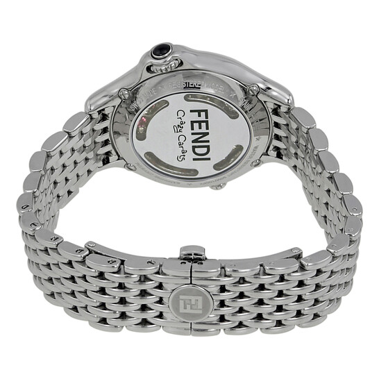 Stainless Steel Fendi Crazy Carats Fendi Crazy Carats Silver Dial