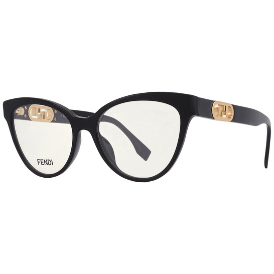 Fendi Demo Cat Eye Ladies Eyeglasses FE50026I 001 53  display picture 1