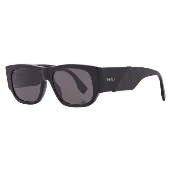 Fendi Dark Gray Sunglasses Unisex AUTHENTIC FENDI Sunglasses FE 40113I 02A Black/Dark Gray  main image 4
