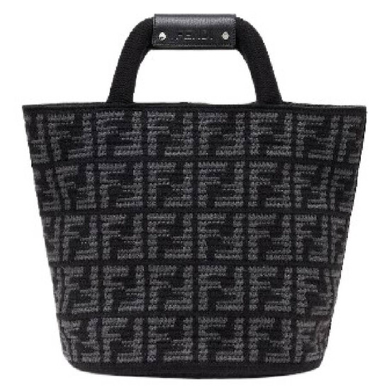 Fendi FF Cashmere Blend Shopping Bag 7VA602-APDH-F1MLQ