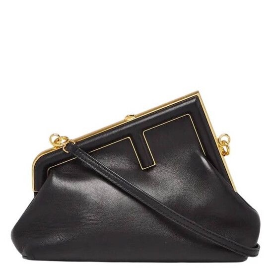 Fendi First Small Nappa Leather Clutch 8BP129-ABVE-F0KUR