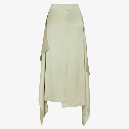 FENDIスカート FENDI(フェンディ) ズッカ柄スカート ブラウン サイズ 44