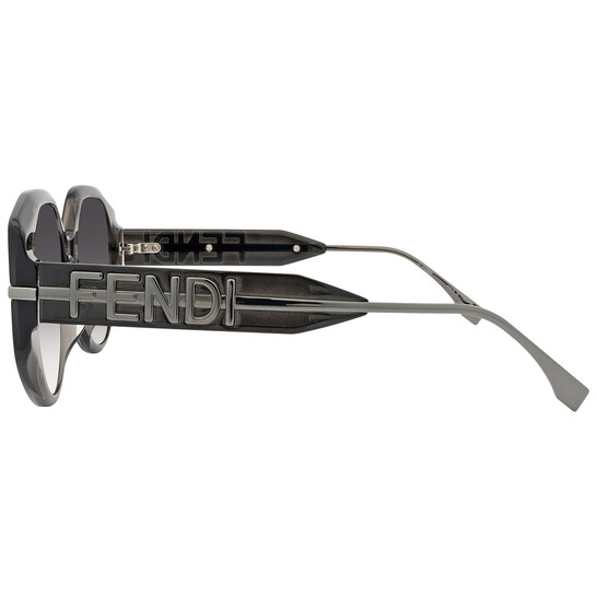 Fendi Gradient Smoke Butterfly Ladies Sunglasses FE40083U  display picture 3