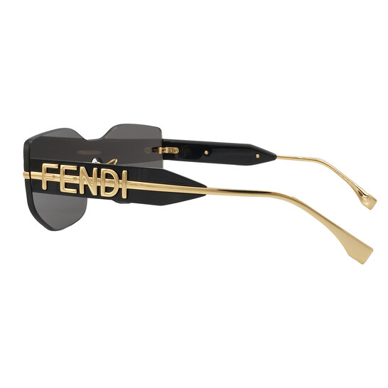 Fendi Grey Mask Unisex Sunglasses FE40066U 30A 00