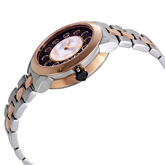 Fendi Ishine Black with Mother of Pearl Dial Ladies Two Tone