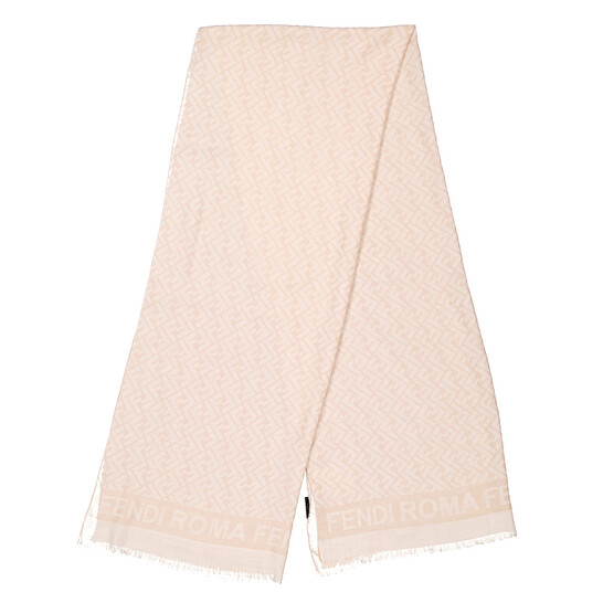 【関税&送料込】Fendi Ff Jacquard Scarf FENDI FF-jacquard Scarf | Green | FARFETCH