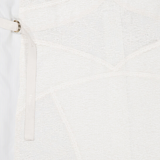 Fendi Lace-Detail Silk Shirt Dress, Brand Size 42 (US Size 6) - 546x546 Image #6