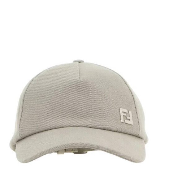 Fendi Logo Plaque Cotton Hat, Size One Size FXQ885-APWL  display picture 3