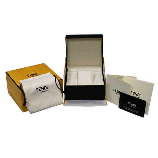 Fendi Quartz Black Dial Men's Watch Momento Bugs Momento Bugs