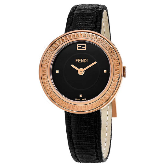 Fendi My Way Black Dial Ladies Watch F354531011 Watches, My Way
