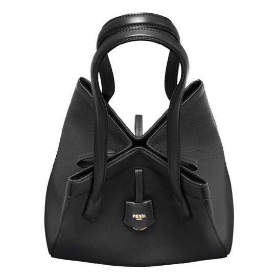 Fendi Origami Medium Full Grain Leather Bag 8BH414APZAF0KUR