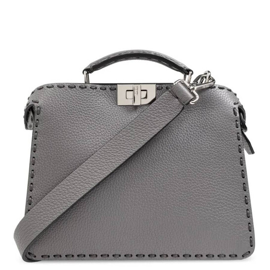 Fendi Peekaboo Iseeu Mini Leather Bag 7VA530-ARK0-F0FDY