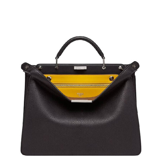 Fendi Peekaboo Leather Briefcase 7VA529-AFC3-F1EGX 2004003544729