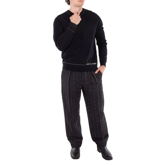 Fendi Regular-Fit Crew Neck Sweater, Brand Size 50 (US Size 40