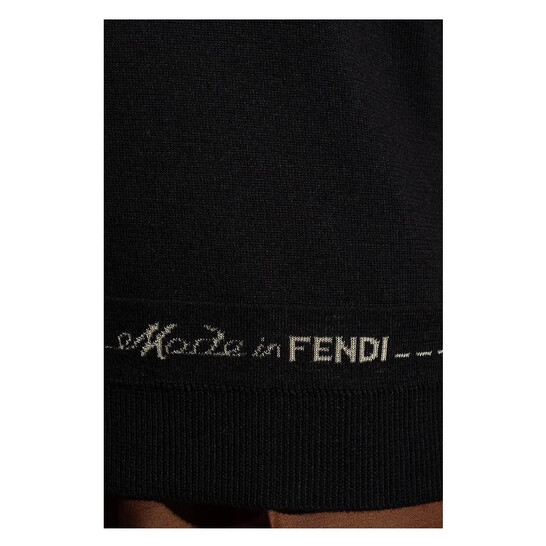 Fendi Regular-Fit Crew Neck Sweater, Brand Size 50 (US Size 40