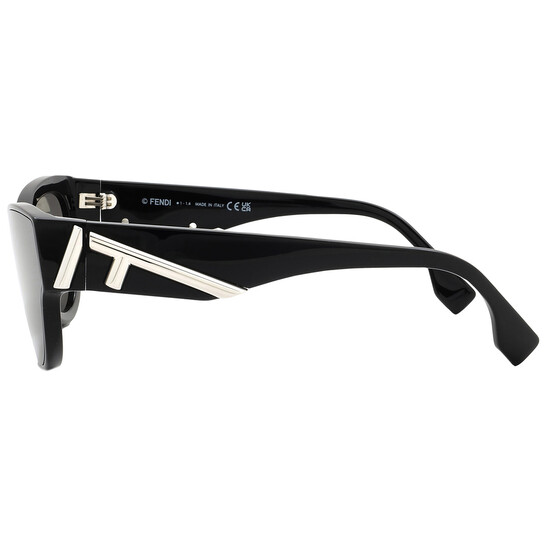 FENDI キャットアイフレムサンクラス FE40135I 01A Fendi FE40135I 01A Cat Eye Sunglasses