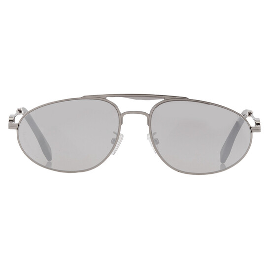 Fendi Smoke Mirror Pilot Men's Sunglasses FE40072U 14C 57