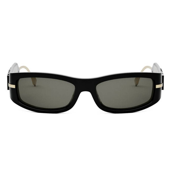 Fendi Women Sunglasses Black Smoke Grey Oval FE40120I SHADOW 01A BRAND NEW Fendi Women Sunglasses Black Smoke Grey Oval FE40120I SHADOW  main image 2