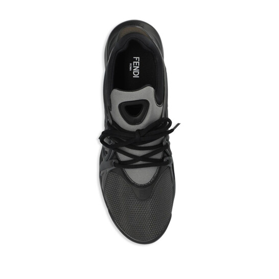 Fendi Tag Technical Mesh Running Sneakers, Brand Size 9 ( US