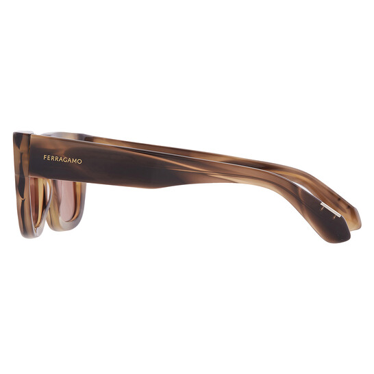 Ferragamo Brown Rectangular Men display picture 1
