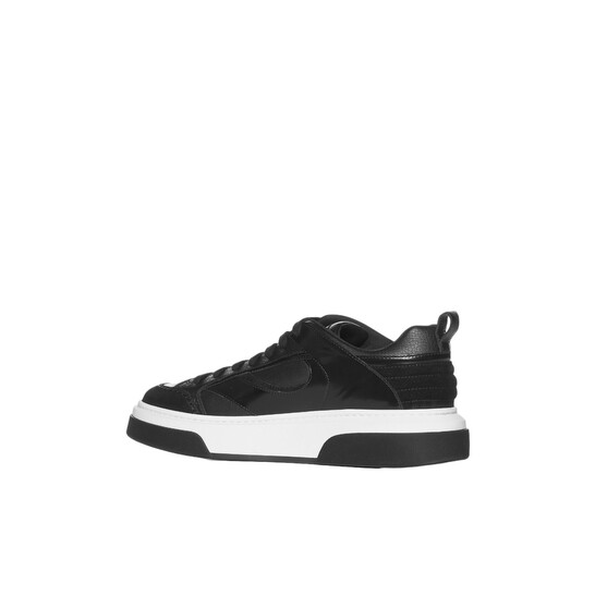 スニーカー FERRAGAMO PLATFORM LEATHER SNEAKERS Ferragamo Platform lace-up Sneakers | Black | FARFETCH