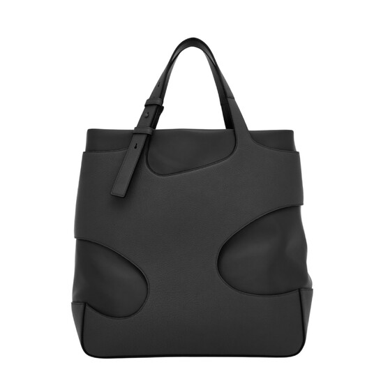 Ferragamo Cut-Out Logo Patch Tote Bag 241311 764031