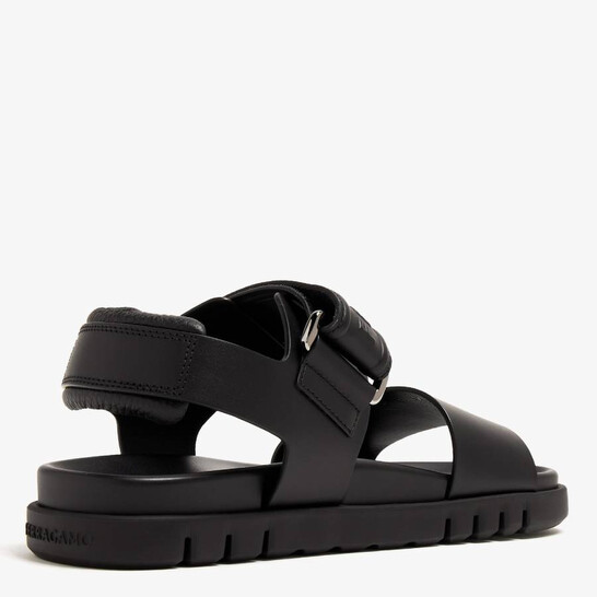 Ferragamo Double-Strap Sandals - NWT Ferragamo Double Strap Sandals, Size 8 027195 772590 - Shoes  main image 3