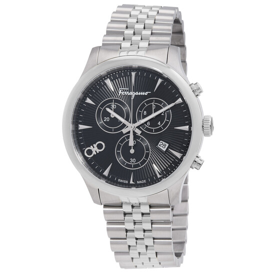 稀少 Ferragamo(フェラガモ) Ora Chronograph Ladies Watch Salvatore Ferragamo Ora Ladies Chronograph Watch - Highly