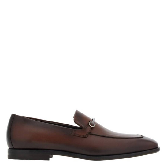 のり　　　　　　　　　　　　　　　　　　　　Ferragamo Ferragamo Fedro Gancini Ornament Moccasins, Size 5.5 021619