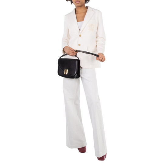 Ferragamo Fiamma Small Leather Crossbody Bag 216798 769381