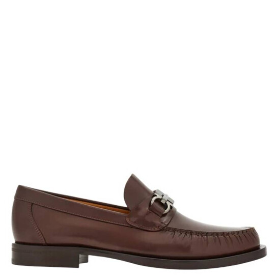 イタリア製OLD FERRAGAMO Salvatore Ferragamo Moccasin With Gancini Ornament