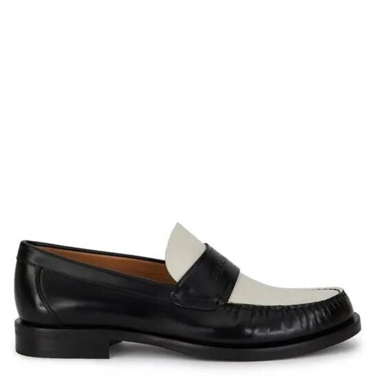 Ferragamo Fort Signature Leather Loafers, Size 6 021722