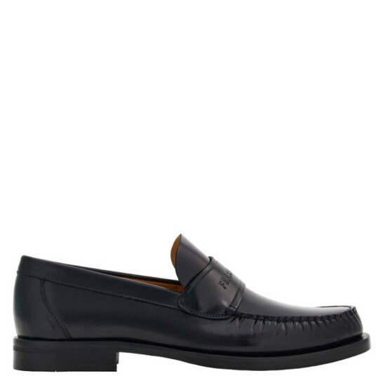 Ferragamo Fort Signature Leather Loafers, Brand Size 6