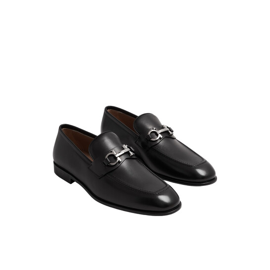 【関税込み】Ferragamo ブラック ロゴプレート ミュール ☆日本未入荷☆】Salvatore Ferragamo ☆インサート付ミュール